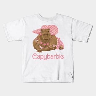 Capybarbie Kids T-Shirt